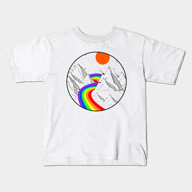 DELIRIUM Kids T-Shirt by Vintage Dream